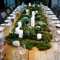 To DIY or not: moss + foliage (or use florist?)