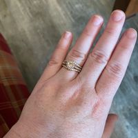 Ring enhancer is my wedding band: quick question! :) - 1