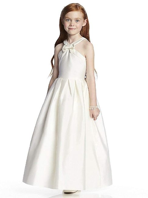 Art Deco Junior Bridesmaid Dress 1