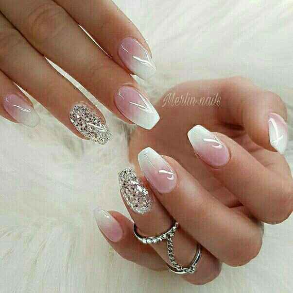 Wedding Day Nails - 1