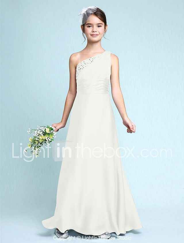 Art Deco Junior Bridesmaid Dress - 3