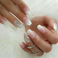 Wedding Day Nails - 1