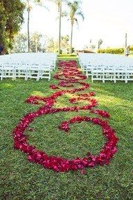 Wedding aisle decorations