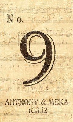 music theme wedding