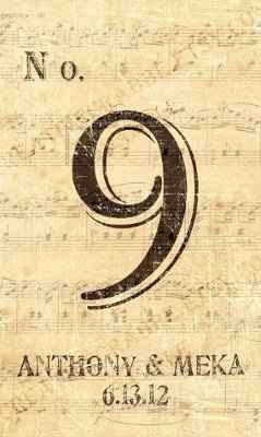 music theme wedding