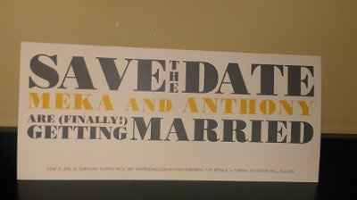 I picked up my Save the Dates today (pic)