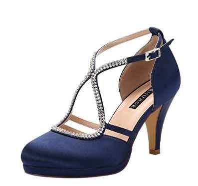 My shoes are my "something blue" as well as one of the wedding colors!