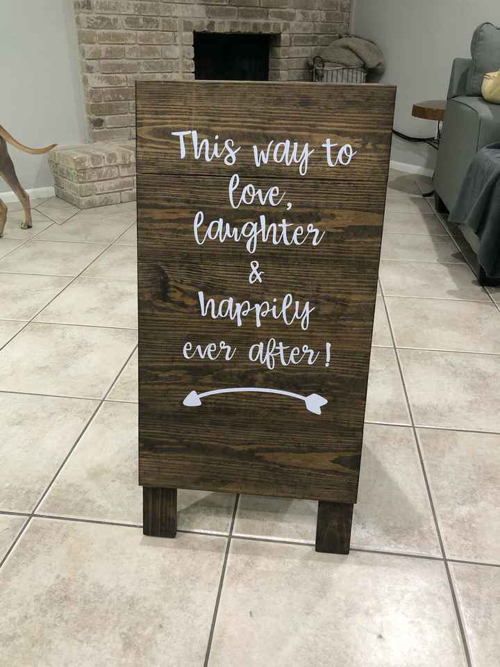 Wedding Signs - 1