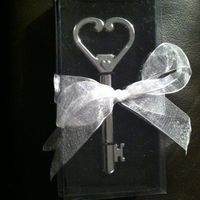 More from my 1920's vintage DIY wedding- Favors