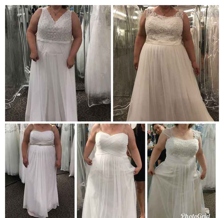 Plus size bride no idea what will look good - 1