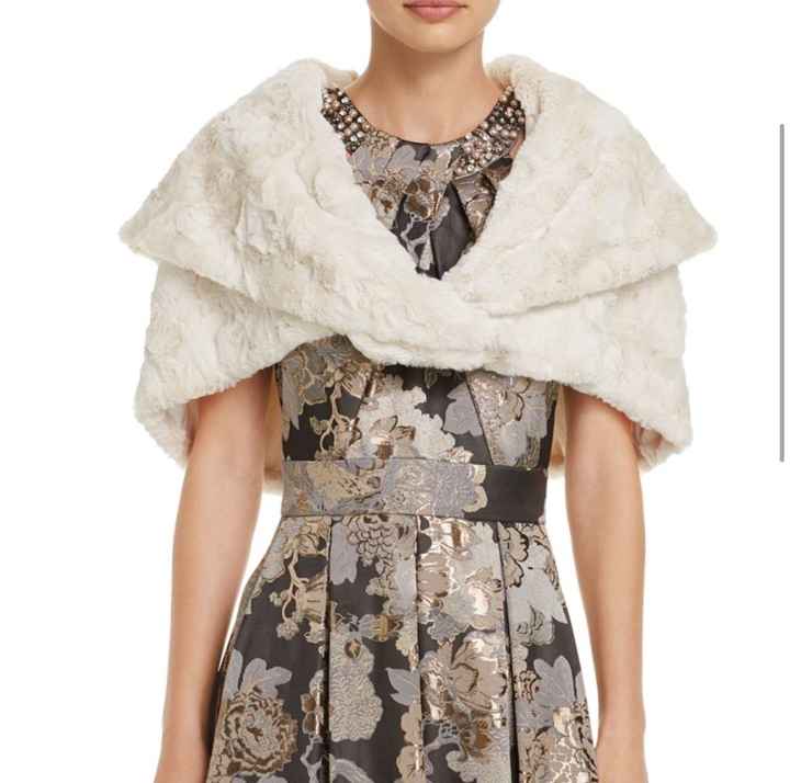 Winter bride faux fur—a good sale! - 1