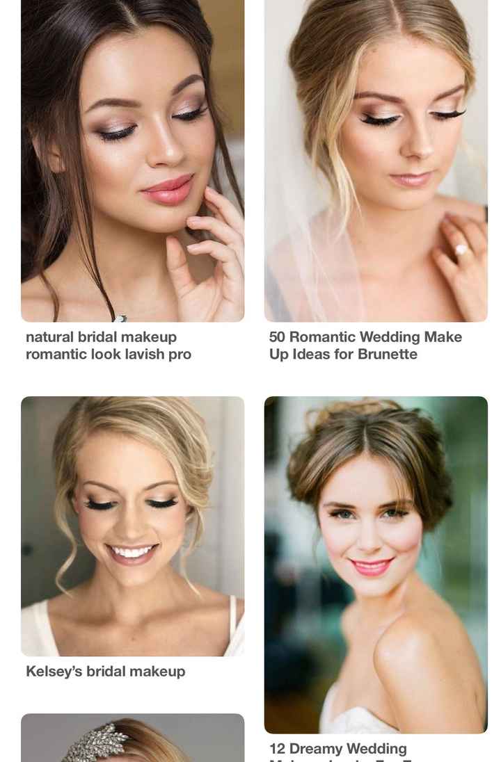 Bridal and bm makeup inspo~ - 1