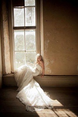 Bridal photos!!...I ended up wearing the belt.