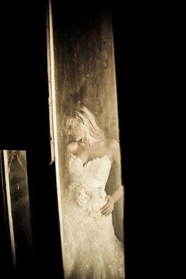 Bridal photos!!...I ended up wearing the belt.
