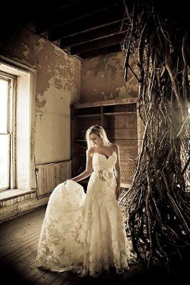 Bridal photos!!...I ended up wearing the belt.