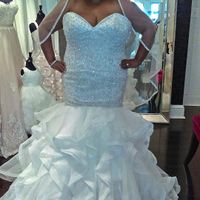 Real people in Allure bridal