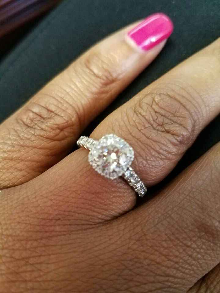 Lets see those beautiful engagement rings