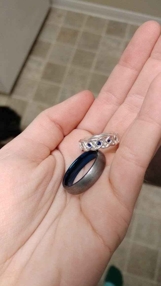 Our rings are finally here!!!