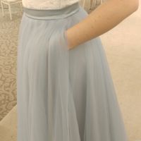 My blue wedding dress is finally in my possession!