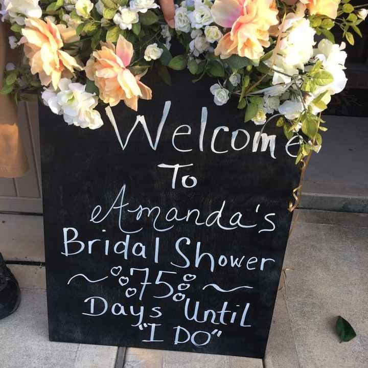 Bridal shower.
