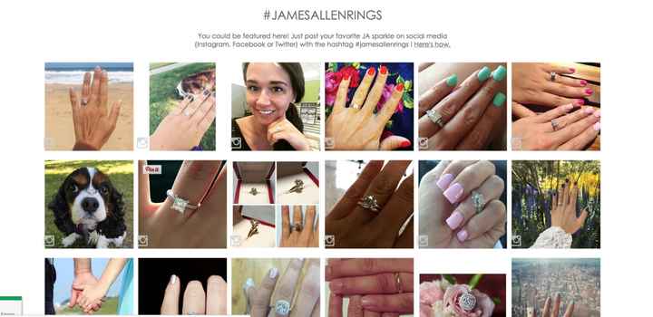 Lets see those engagement rings!