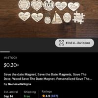 Where did you find your save the dates/invitations? - 1