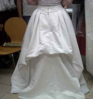 Alterations Vent (10 days until wedding and no dress...)