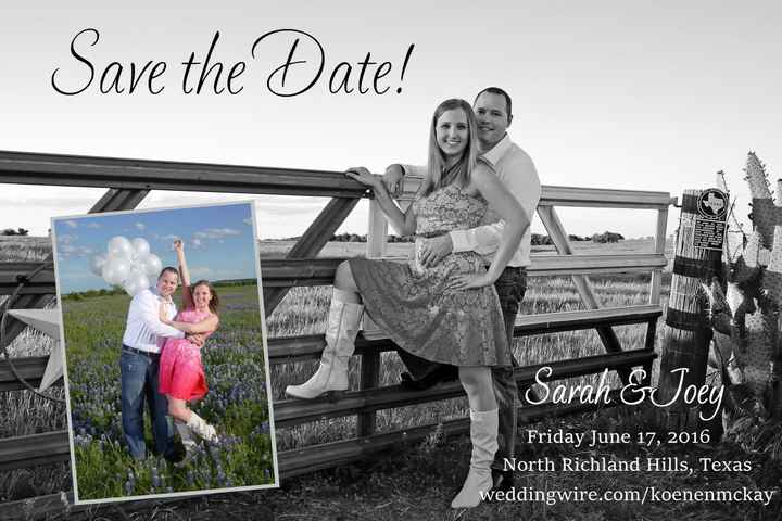 How I made over 100 photo Save the Dates for $15