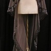 Veil/headpiece with a purple dress?