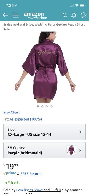 Day of apparel for bride and bridal party - 1