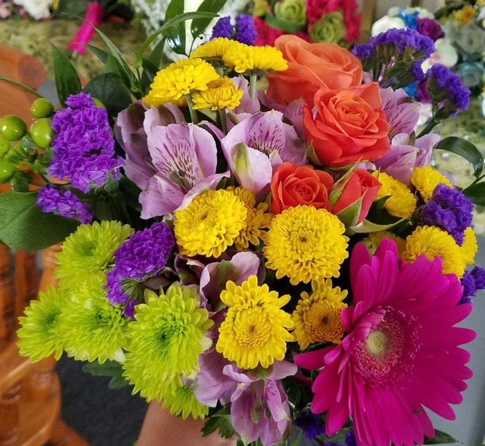 Bridesmaids flowers
