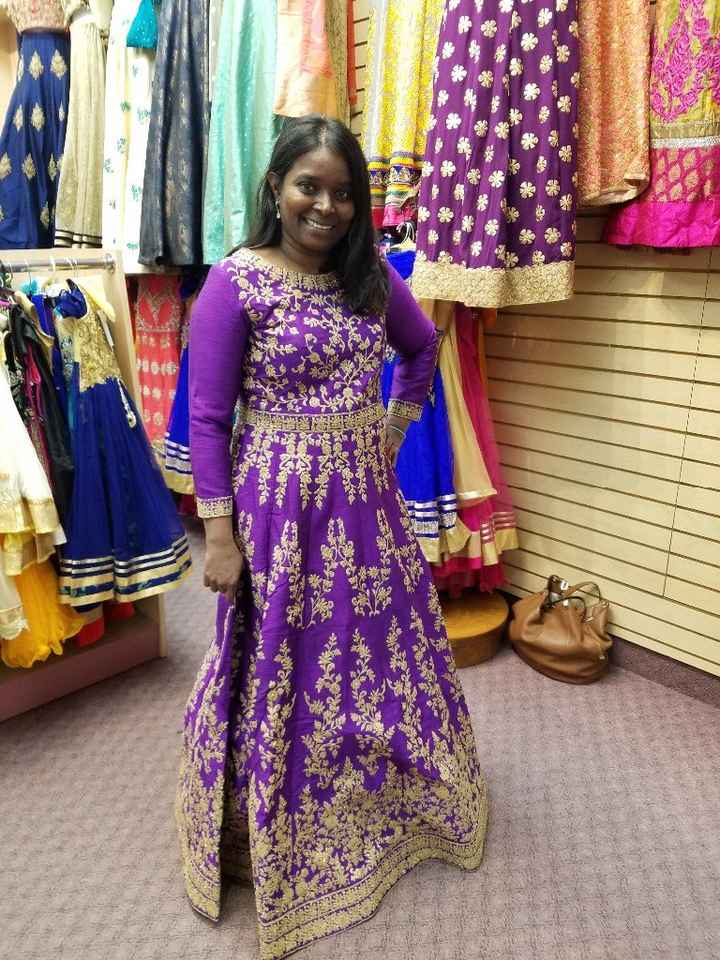 This would be my second ceremony dresses.  All my brides maids are wearing different colored dresses