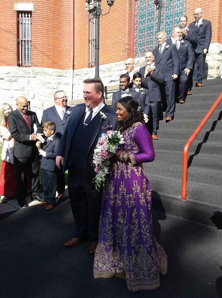 Walking out of the Tonawanda Castle