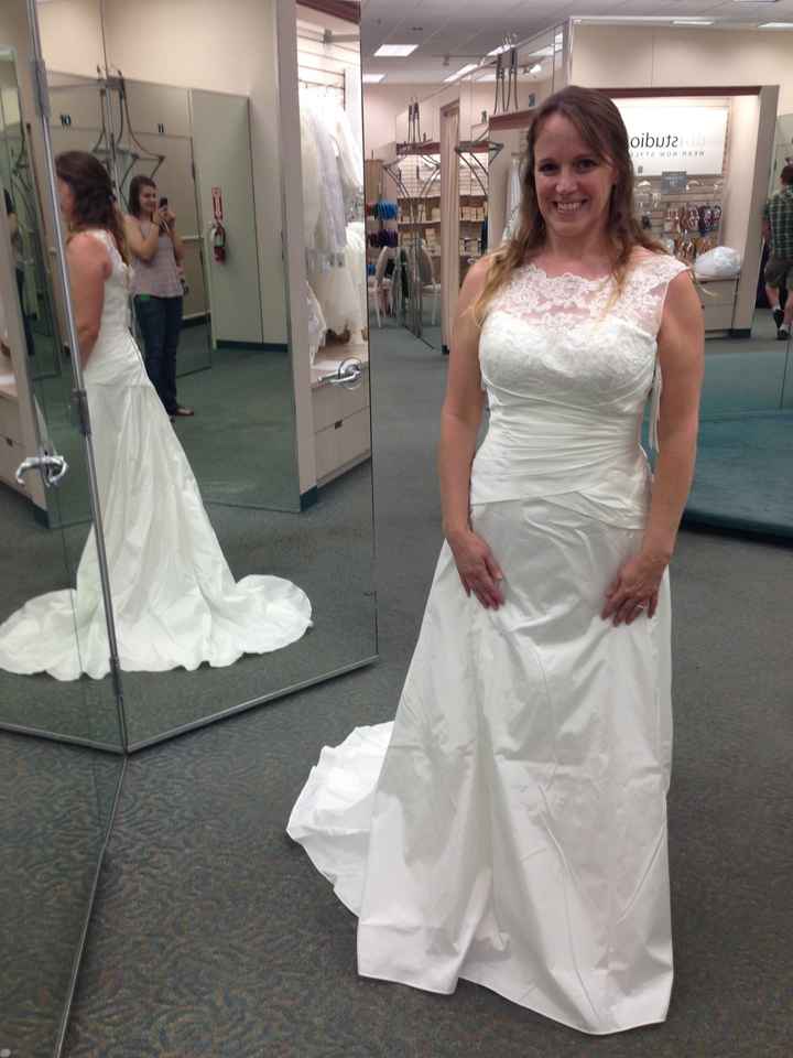 So, can I see your dresses?