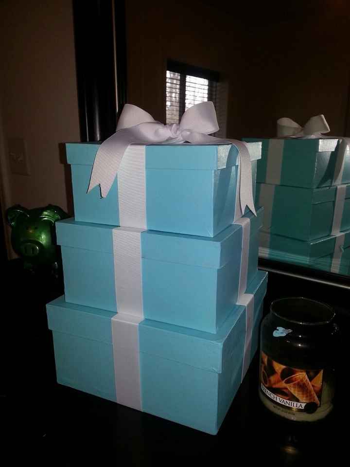 My DIY centerpiece and favors