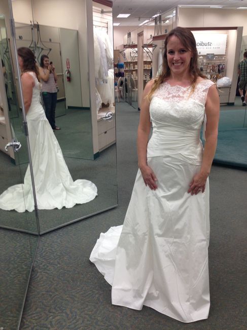 So, can I see your dresses?