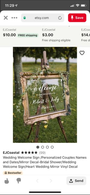 diy Wedding signs & Boutinneires 1