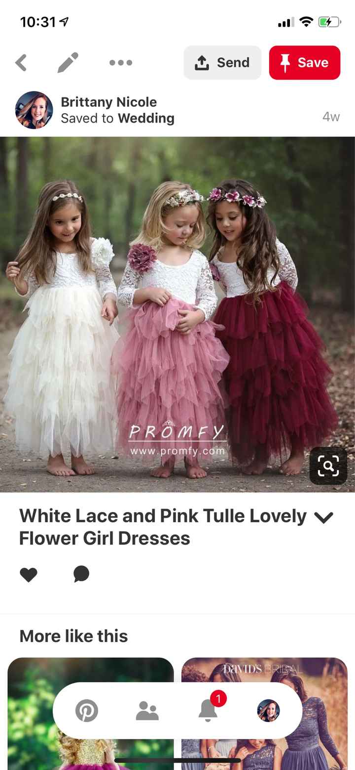 What are you having your flower girl wear!? - 1