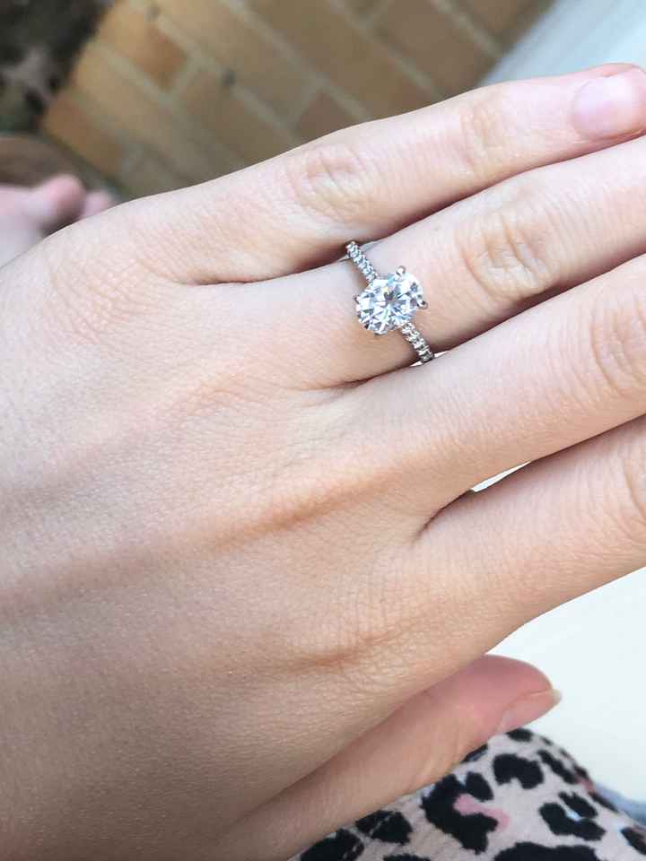 Can i see your engagement rings?? - 1