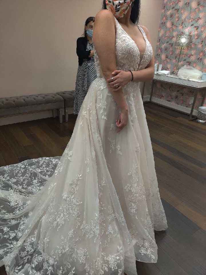 Real people in Allure bridal - 4
