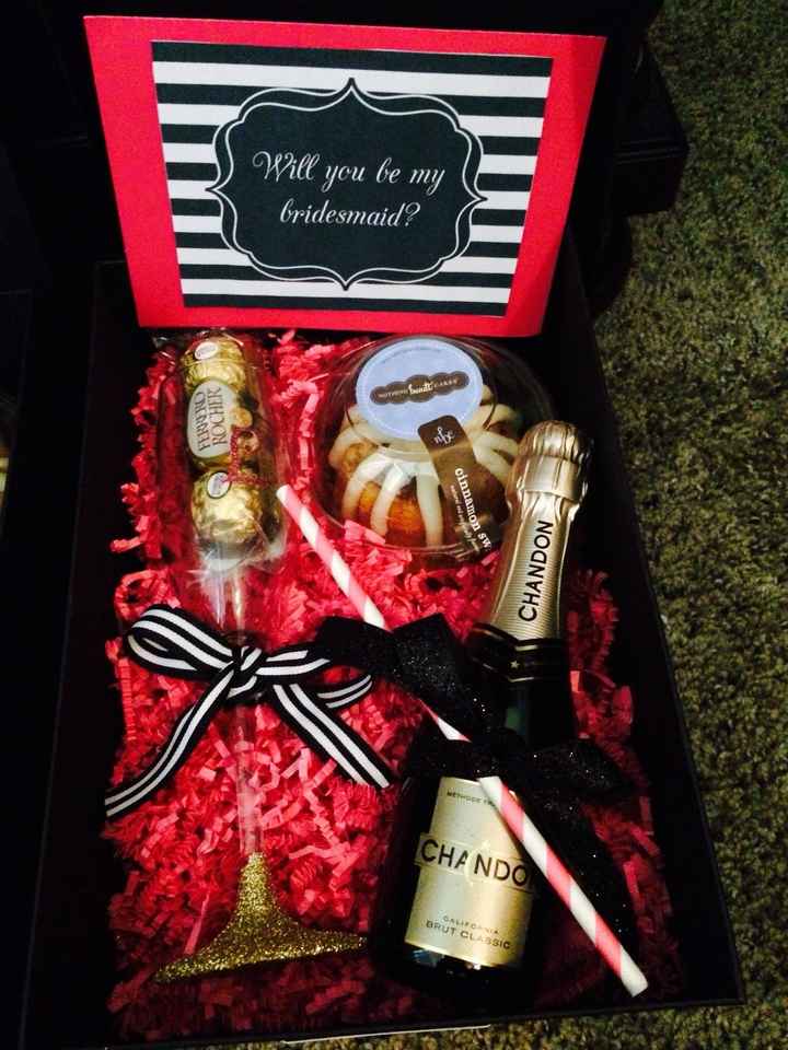 How did everyone ask their bridesmaid and MOH?!?!