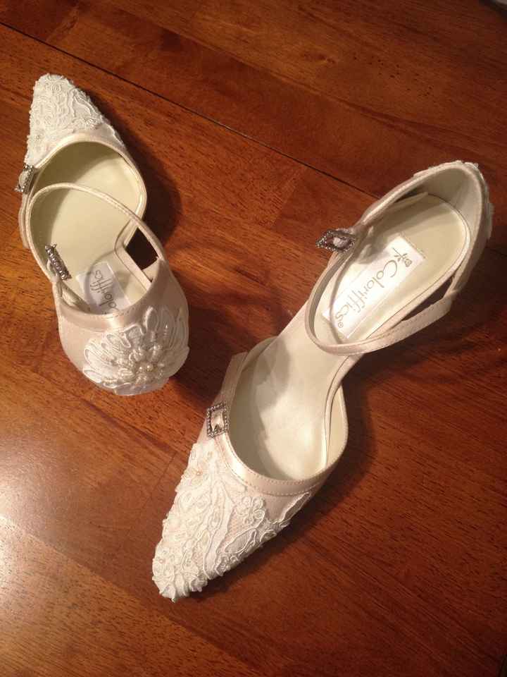 One pair of shoes for your wedding day?