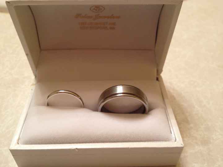 How much was HIS ring? Any advice?