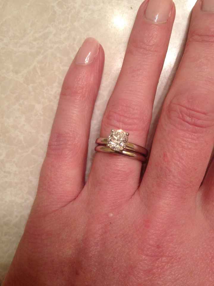 SPINOFF: Whether you like your engagement ring or not, let's see them!