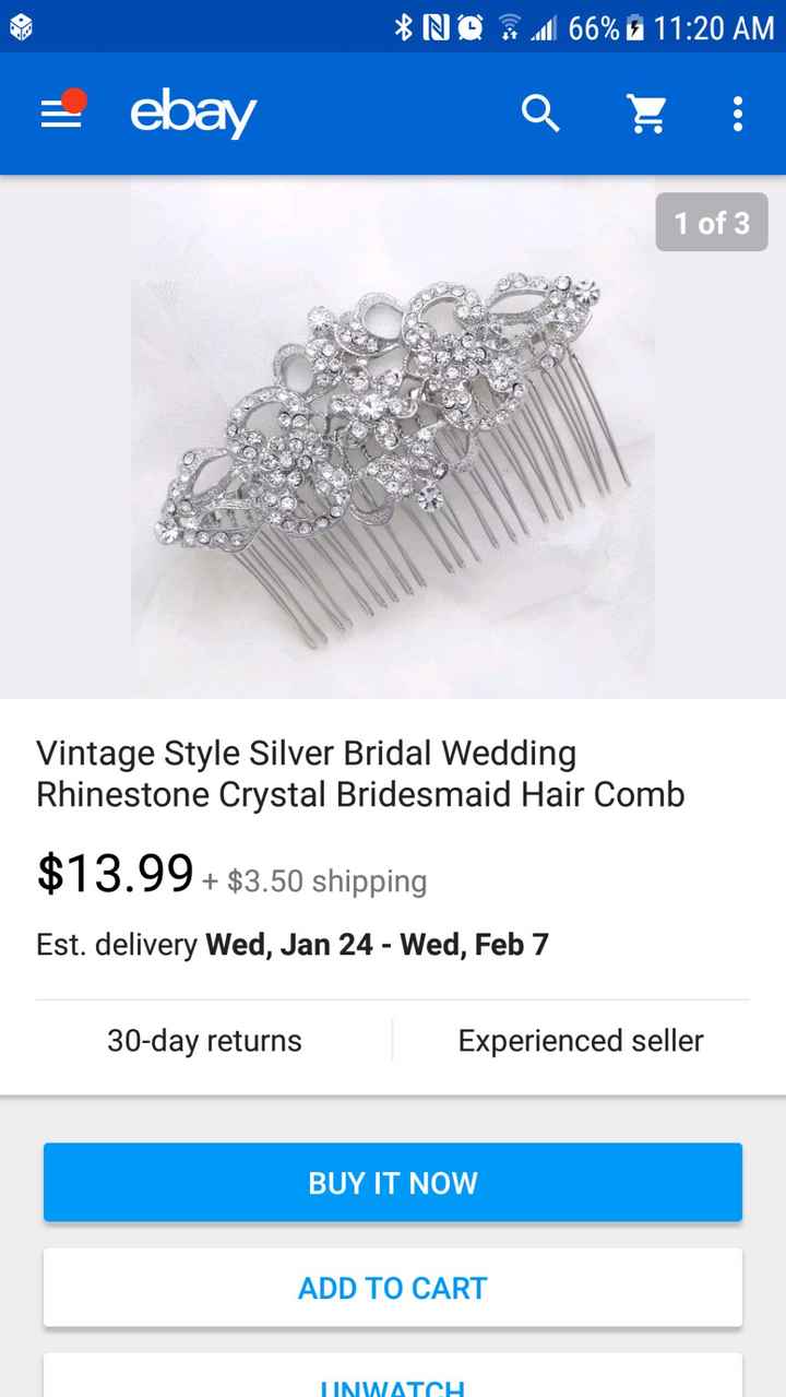 Filigree Comb