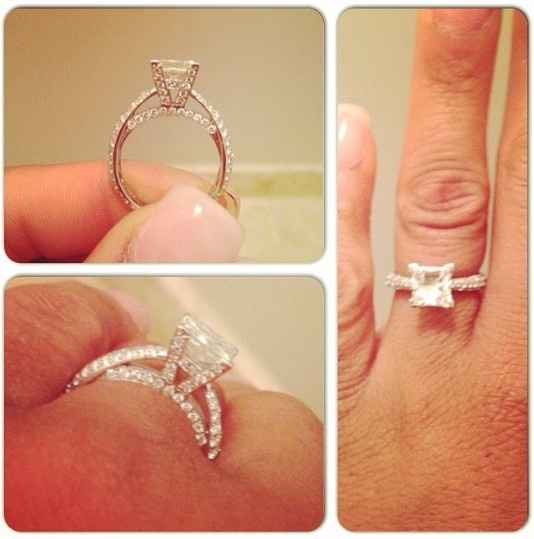 Show me your RING...engagement and/or wedding band :)