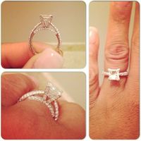 Show me your RING...engagement and/or wedding band :)