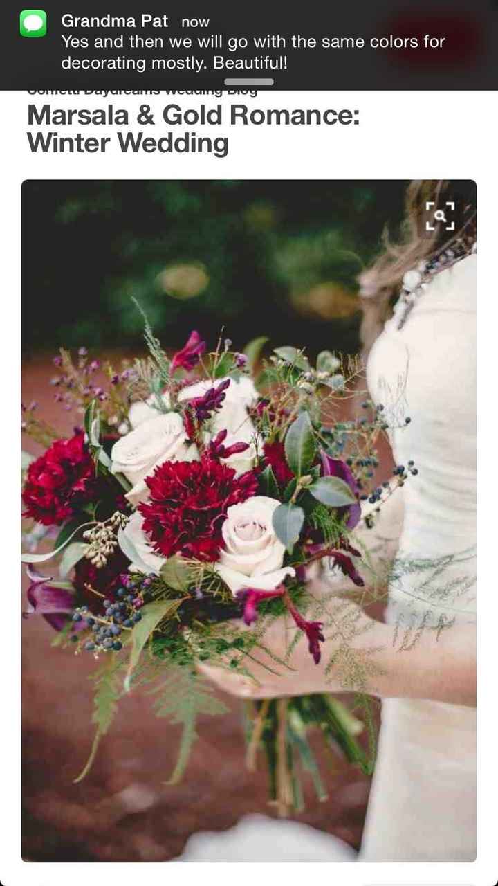 Show me your bouquet!