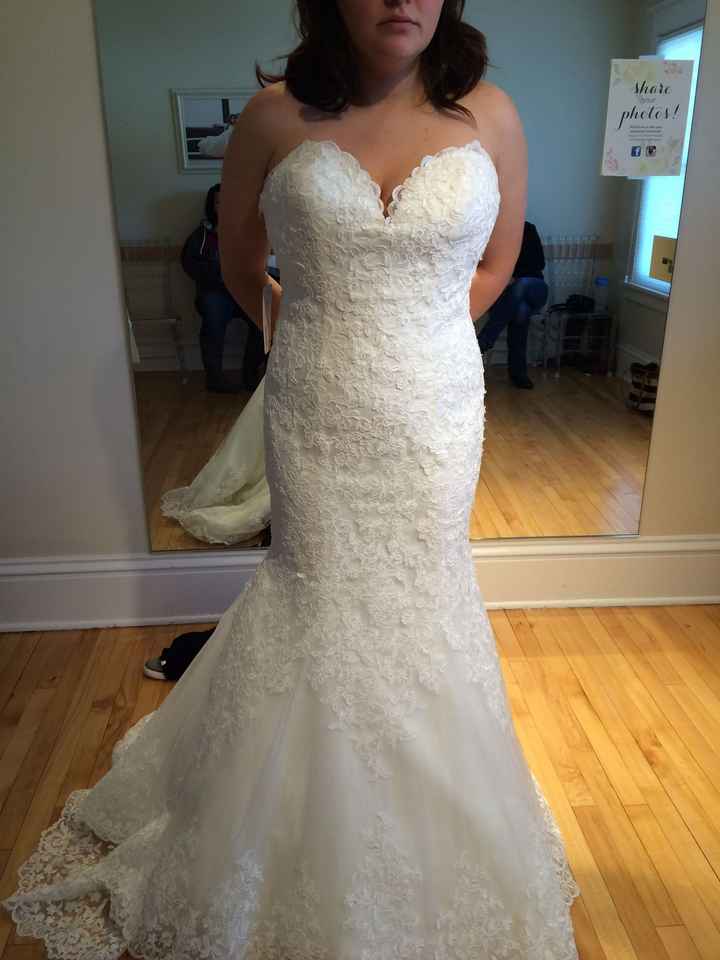 Let's see your "said no to the dress" pic!