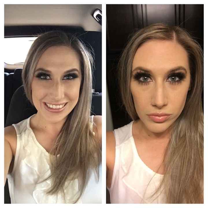 Wedding make up opinion